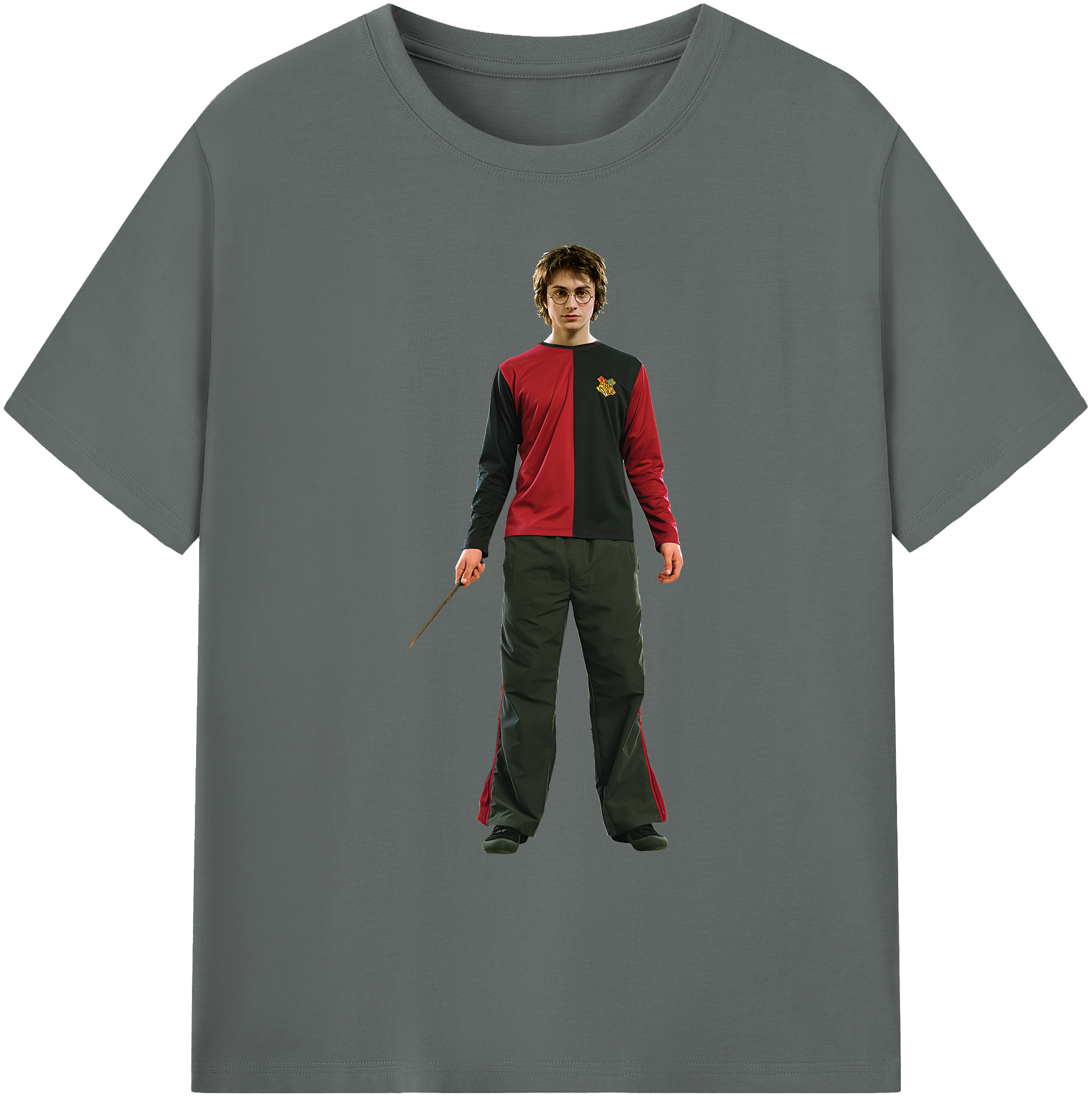 （画像用） Harry Potter ハリー・ポッターシリーズ 綿100％ メンズ半袖Tシャツ｜肌触りやわらか＆通気性